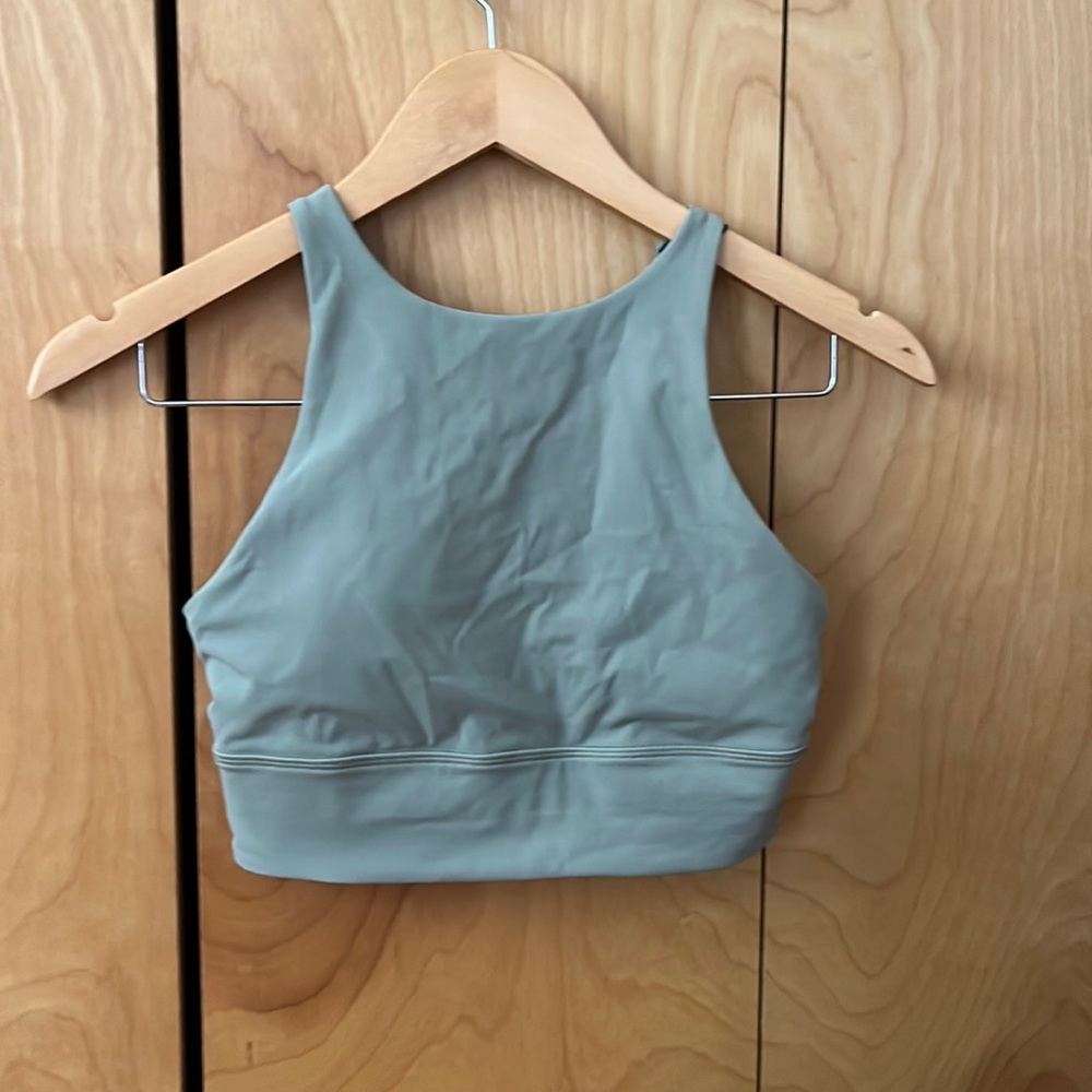 lululemon energy high neck longline bra